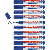 Rotulador Pizarra Edding 660 Azul | Edding | Pack 10 Unidades